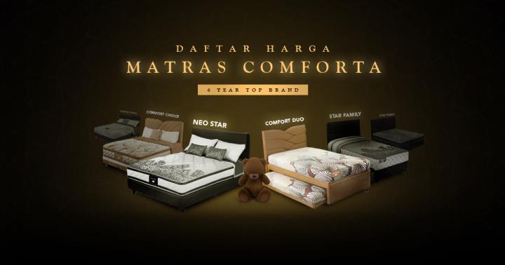 DAFTAR HARGA SPRING BED COMFORTA, MATRAS PILIHAN KELUARGA INDONESIA
