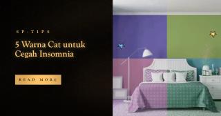 5 Warna Cat untuk Cegah Insomnia