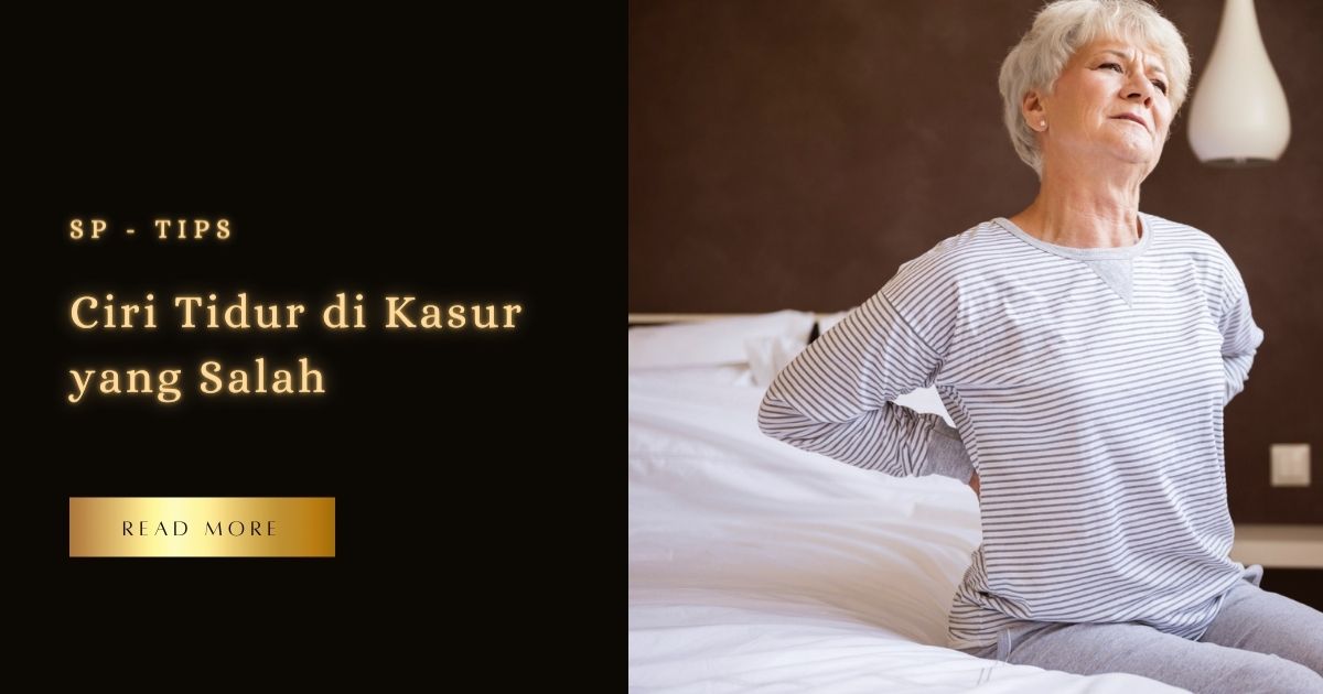 Ciri Tidur di Kasur yang Salah