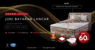 Promo Juni Juara Kasur Spring Air Madison