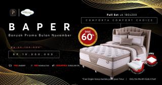 November Penuh Promo Comforta Comfort Choice
