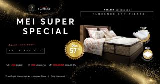 Tidur Lebih Nyaman dengan Florence San Pietro, Diskon Besar Sepanjang Bulan Mei!