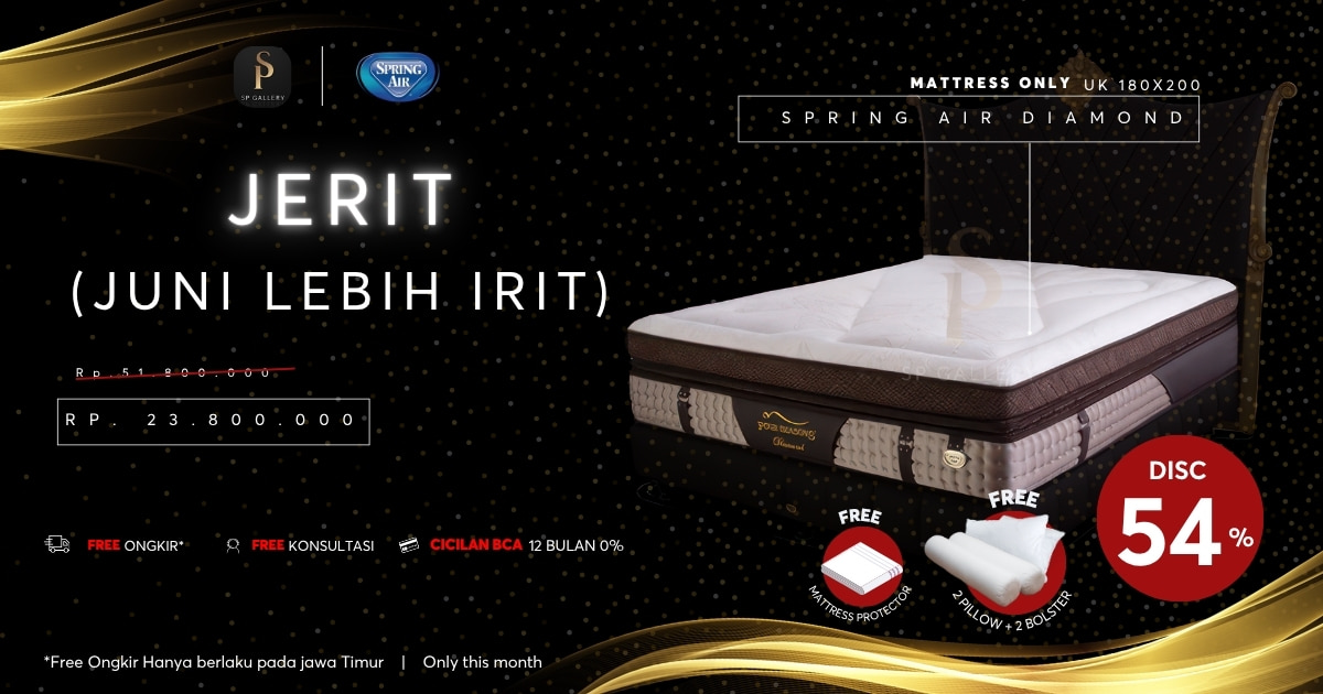Spring Air Diamond, Diskon Besar di Bulan Juni!