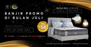 Nikmati Tidur Berkualitas dengan Serta iPosture, Diskon Besar di Bulan Juli!