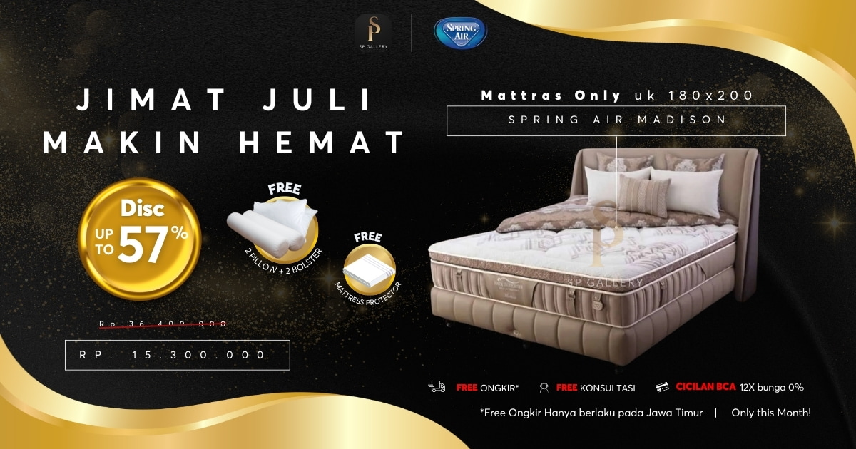 Spring Air Hadirkan Kenyamanan Tidur Premium untuk Anda