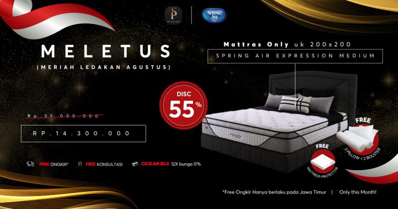 Promo Agustus! Spring Air Expression Medium Turun Harga Jadi Rp 14 Jutaan