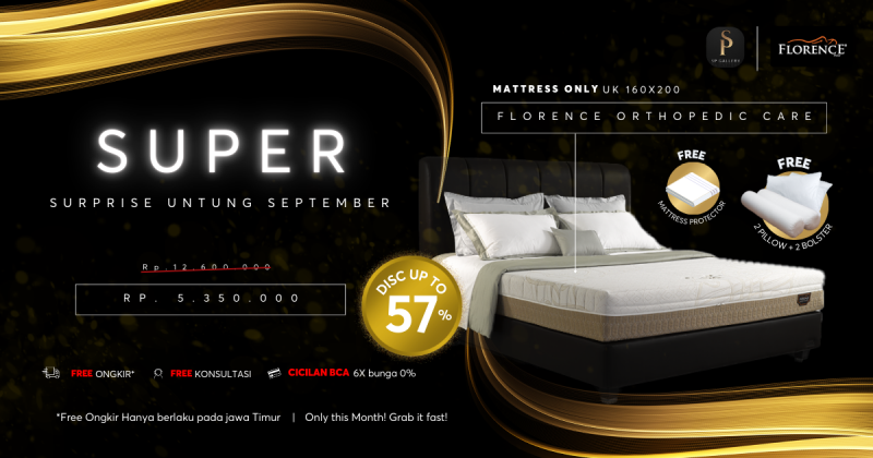 Tidur Sehat & Nyaman dengan Florence Orthopedic Care