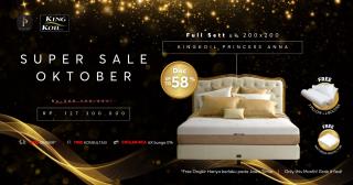 Nikmati Tidur Mewah dengan King Koil Princess Anna, Diskon hingga 58 Persen di SP Gallery!