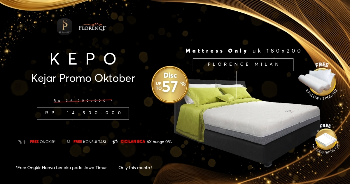 Dapatkan Florence Milan dengan Diskon Hingga 57 Persen di SP Gallery!