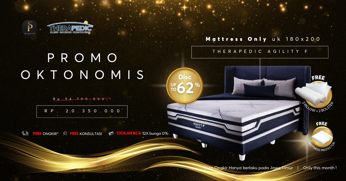 Tidur Berkualitas Mewah Kini Lebih Terjangkau dengan Promo Bulan Oktober SP Gallery Surabaya!