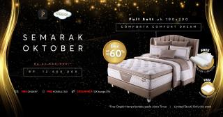 Nikmati Tidur Nyaman Bersama Comforta Comfort Dream di SP Gallery Surabaya