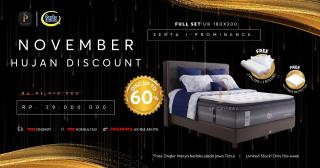 November Hujan Diskon, Miliki Serta I-Prominence dengan Potongan Hingga 60 Persen