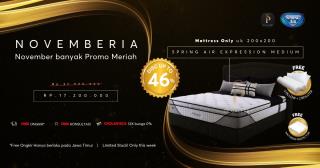 Nikmati Tidur Berkualitas dengan Diskon Besar untuk Spring Air Expression Medium