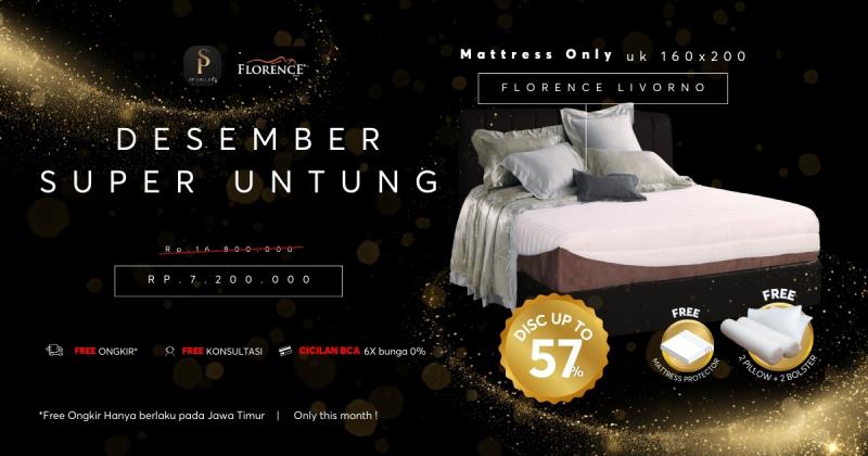 Nikmati Penawaran Hebat untuk Spring Bed Premium Florence Livorno