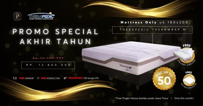 Promo Spesial Akhir Tahun Therapedic Therawrap M di SP Gallery