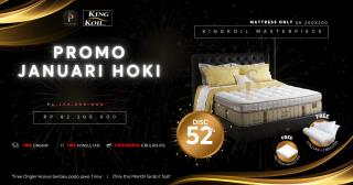 Promo Januari Hoki King Koil Masterpiece di SP Gallery, Diskon hingga 52 Persen