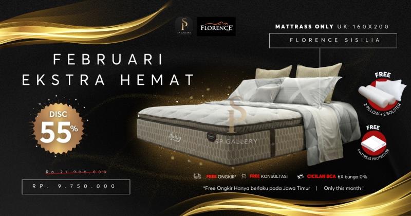 Februari Ekstra Hemat, Saatnya Upgrade Tidur Lebih Nyaman dengan Promo Spesial SP Gallery