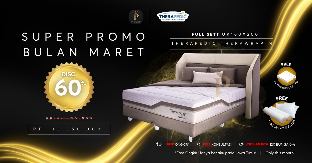 Diskon 60 Persen Therapedic Therawrap M, Full Set Premium Kini Lebih Terjangkau
