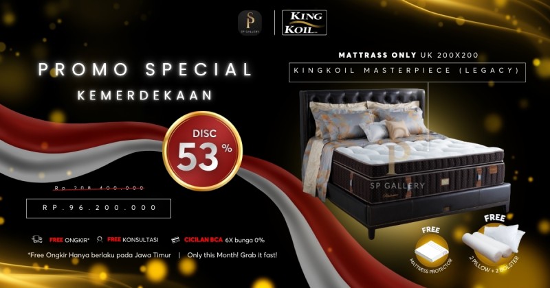 Promo Kemerdekaan King Koil Masterpiece Legacy